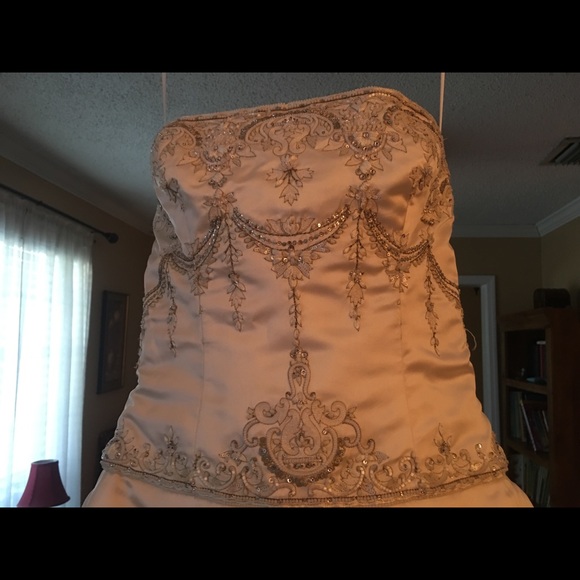 Reem Acra Wedding Dress - Picture 1 of 7